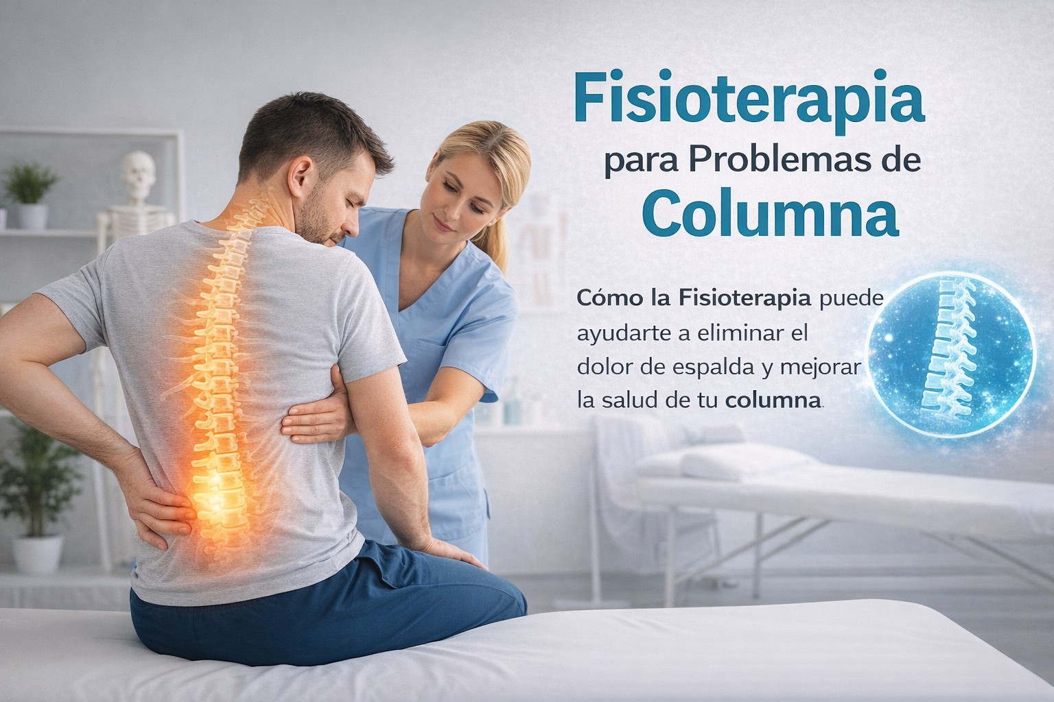 fisioterapia para problemas de columna