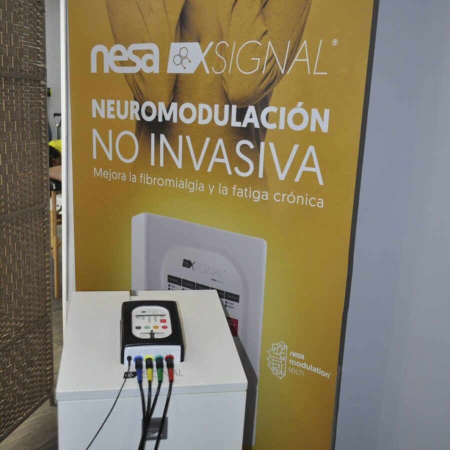 Cabina de tratamiento individual en la Clínica Dani Reig Jaén